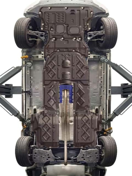 Giáp gầm Geely Monjaro